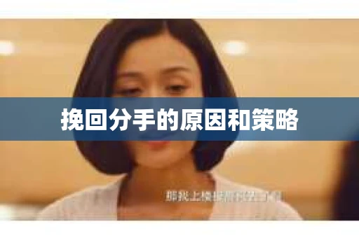 挽回分手的原因和策略