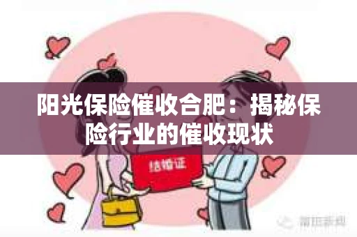 阳光保险催收合肥：揭秘保险行业的催收现状