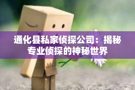 通化县私家侦探公司：揭秘专业侦探的神秘世界