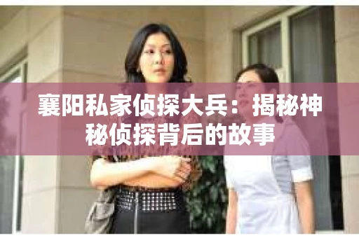 襄阳私家侦探大兵：揭秘神秘侦探背后的故事