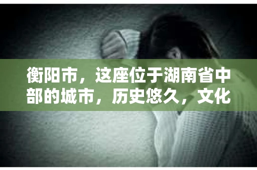 衡阳市，这座位于湖南省中部的城市，历史悠久，文化底蕴深厚。随着社会的发展，人们对于个人隐私的保护意识逐渐增强，私家侦探机构也应运而生。那么，衡阳市是否有私家侦探机构呢？今天，我们就来聊聊这个话题。