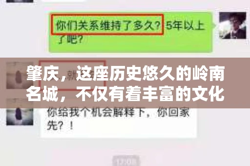 肇庆，这座历史悠久的岭南名城，不仅有着丰富的文化遗产，还有着独特的现代生活节奏。在这个城市里，你是否曾有过需要帮助解决一些棘手问题的时候？或许，你听说过肇庆有私家侦探，那么，他们究竟是怎样的存在呢？