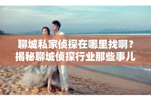 聊城私家侦探在哪里找啊？揭秘聊城侦探行业那些事儿
