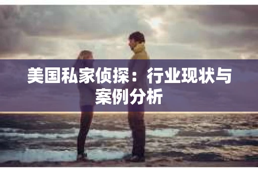 美国私家侦探：行业现状与案例分析