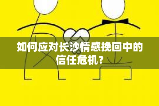 如何应对长沙情感挽回中的信任危机？